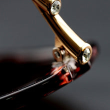 3 Colors Stylish Women Metal Frame Rhinestone Sunglasses Eyewear Glasses