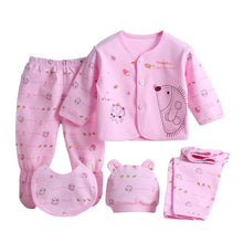5 Pieces/set born Baby Clothing Set Brand Baby Boy/Girl Clothes  Cotton Cartoon Underwear 0-3M