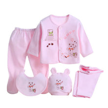 5 Pieces/set born Baby Clothing Set Brand Baby Boy/Girl Clothes  Cotton Cartoon Underwear 0-3M