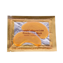 5Pairs 24K Gold Powder Eye Patches Remove Mask Crystal Collagen Anti-Puffiness Dark Circle