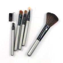 5pcs Makeup Blush Eyeshadow Leopard Brushes Lipstic Cosmetic Make Up Brush Set Tool