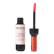 6 Colors Red Wine Bottle Stained Matte Lip Gloss Tint Liquid Lipstick Easy to Wear Non-stick Lipgloss