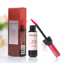 6 Colors Red Wine Bottle Stained Matte Lip Gloss Tint Liquid Lipstick Easy to Wear Non-stick Lipgloss