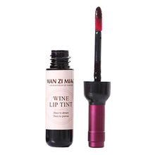 6 Colors Red Wine Bottle Stained Matte Lip Gloss Tint Liquid Lipstick Easy to Wear Non-stick Lipgloss