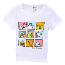 6 styles Kids Clothes Short Sleeve Cartoon Boys T-Shirt roupas infantis menino PY2