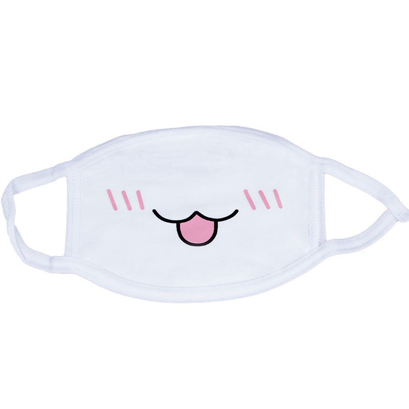 Kawaii Anti-Dust Face Mask Cute Anime Kaomoji-kun Emotiction mouth-muffle