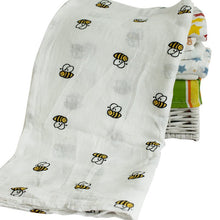 120x120cm Muslin Baby Cartoon Cute Swaddling Blanket born Infant Cotton Warm Swaddle Towel