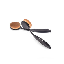 4pcs /2pcs Pro Oval Foundation Cosmetic Makeup Tools Face Powder Foundation Eye Shadow Blusher Toothbrush Shape Brushes