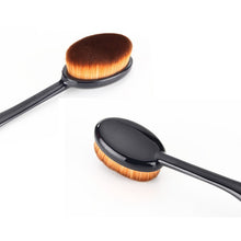 4pcs /2pcs Pro Oval Foundation Cosmetic Makeup Tools Face Powder Foundation Eye Shadow Blusher Toothbrush Shape Brushes