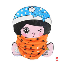 Baby Kids Child Cotton Scarf Little Feet Printing Boys Girls O Ring Scarf Children Collar Child Neck Scarves