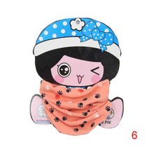 Baby Kids Child Cotton Scarf Little Feet Printing Boys Girls O Ring Scarf Children Collar Child Neck Scarves