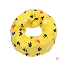 Baby Kids Child Cotton Scarf Little Feet Printing Boys Girls O Ring Scarf Children Collar Child Neck Scarves