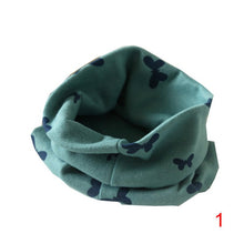 Boys Girls Collar Baby Heart Star Butterfly Scarf Cotton O Ring Neck Scarves Children Outdoor Ring Scarf