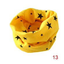 Boys Girls Collar Baby Heart Star Butterfly Scarf Cotton O Ring Neck Scarves Children Outdoor Ring Scarf