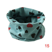 Boys Girls Collar Baby Heart Star Butterfly Scarf Cotton O Ring Neck Scarves Children Outdoor Ring Scarf