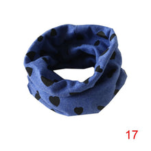 Boys Girls Collar Baby Heart Star Butterfly Scarf Cotton O Ring Neck Scarves Children Outdoor Ring Scarf