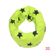 Baby Kids Cotton Scarf Boys Girl Star Printing O Ring Children Collar Child Neckerchief Scarves