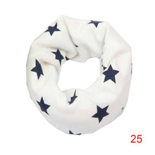 Baby Kids Cotton Scarf Boys Girl Star Printing O Ring Children Collar Child Neckerchief Scarves