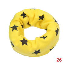 Baby Kids Cotton Scarf Boys Girl Star Printing O Ring Children Collar Child Neckerchief Scarves