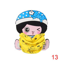 Child Scarf Boys Girls Kids Cute Cartoon O Ring Neckerchief Scarves Toddler Baby Scarf Warm Wear