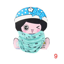 Child Scarf Boys Girls Kids Cute Cartoon O Ring Neckerchief Scarves Toddler Baby Scarf Warm Wear