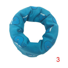 Child Scarf Boys Girls Kids Cute Cartoon O Ring Neckerchief Scarves Toddler Baby Scarf Warm Wear