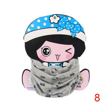 Child Scarf Boys Girls Kids Cute Cartoon O Ring Neckerchief Scarves Toddler Baby Scarf Warm Wear