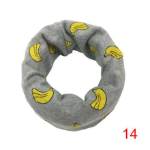 Child Scarf Boys Girls Kids Cute Cartoon O Ring Neckerchief Scarves Toddler Baby Scarf Warm Wear