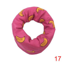 Child Scarf Boys Girls Kids Cute Cartoon O Ring Neckerchief Scarves Toddler Baby Scarf Warm Wear