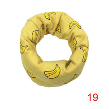 Child Scarf Boys Girls Kids Cute Cartoon O Ring Neckerchief Scarves Toddler Baby Scarf Warm Wear