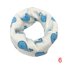Child Scarf Boys Girls Kids Cute Cartoon O Ring Neckerchief Scarves Toddler Baby Scarf Warm Wear