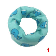 Child Scarf Boys Girls O Ring Neckerchief Scarves Toddler Baby Scarf Warm Wear S1