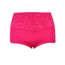 Comfortable Women's High Waist Hip-up Cotton Briefs Panties Knickers Underwear