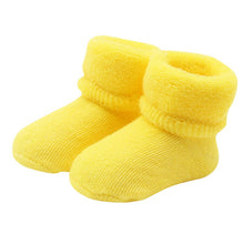 Design Candy Color Socks Lovely Sweet Thicken Warm Children Baby Candy Color Socks