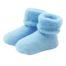Design Candy Color Socks Lovely Sweet Thicken Warm Children Baby Candy Color Socks