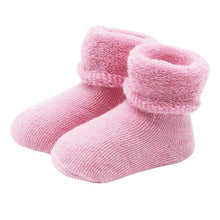 Design Candy Color Socks Lovely Sweet Thicken Warm Children Baby Candy Color Socks
