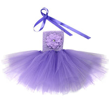 Kids Clothing Dresses For Girls Casual Flower Ball Gown Tutu Birthday Party Dress Solid Baby Children Clothes