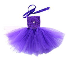 Kids Clothing Dresses For Girls Casual Flower Ball Gown Tutu Birthday Party Dress Solid Baby Children Clothes