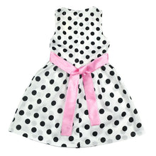 Kids Clothing Dresses Girls Toddler Princess Dress Sleeveless Polka Dots Bowknot Girl Lovely Birthday Party Sundress