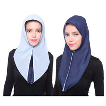 Women Headwear Two Way Use Muslim Chiffon Hijab Cover Islamic Scarf Caps Shawls Headscarf Y09