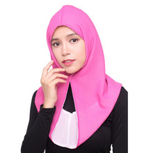 Women Headwear Two Way Use Muslim Chiffon Hijab Cover Islamic Scarf Caps Shawls Headscarf Y09