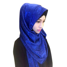 Womens Long Chiffon Muslim Elegant Print Islamic Hijab Maxi Scarf Shawl Soft Wrap Headwear Y03
