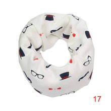 Kids Child Cotton Scarf Baby Scarf 40*20cm Boys Girl O Ring Scarf Children Collar Child Neck Scarf
