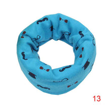 Kids Child Cotton Scarf Baby Scarf 40*20cm Boys Girl O Ring Scarf Children Collar Child Neck Scarf