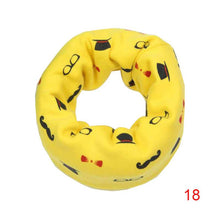 Kids Child Cotton Scarf Baby Scarf 40*20cm Boys Girl O Ring Scarf Children Collar Child Neck Scarf
