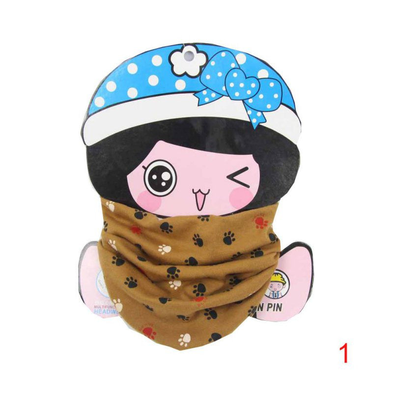 Kids Child Cotton Scarf Baby Scarf 40*20cm Boys Girl O Ring Scarf Children Collar Child Neck Scarf