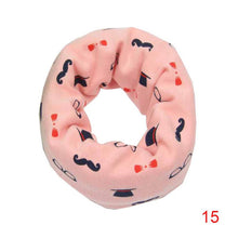 Kids Child Cotton Scarf Baby Scarf 40*20cm Boys Girl O Ring Scarf Children Collar Child Neck Scarf