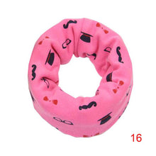 Kids Child Cotton Scarf Baby Scarf 40*20cm Boys Girl O Ring Scarf Children Collar Child Neck Scarf