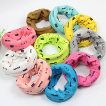 Kids Child Cotton Scarf Baby Scarf 40*20cm Boys Girl O Ring Scarf Children Collar Child Neck Scarf