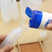 Travel Bag Empty Clear Tube Cosmetic Cream Lotion Container Bottles Multi-Styles Classification Tool kits stickers